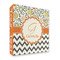 Swirls, Floral & Chevron 3 Ring Binder - Full Wrap - 2" (Personalized)