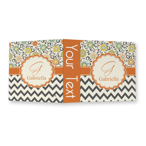 Swirls, Floral & Chevron 3 Ring Binders - Full Wrap - 2" - OPEN OUTSIDE