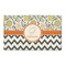 Swirls, Floral & Chevron 3' x 5' Indoor Area Rug (Personalized)