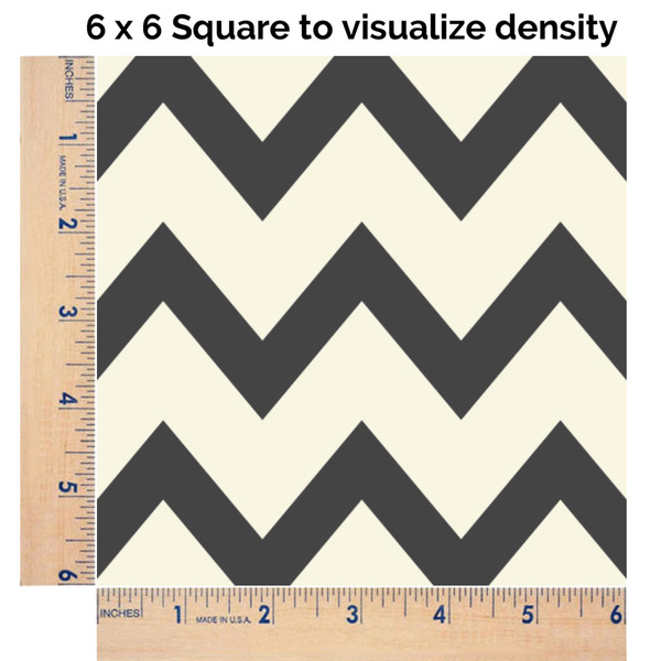 Swirls, Floral & Chevron 6x6 Swatch of Fabric