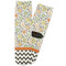 Swirls, Floral & Chevron Adult Crew Socks
