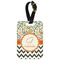 Swirls, Floral & Chevron Aluminum Luggage Tag (Personalized)