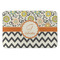 Swirls, Floral & Chevron Anti-Fatigue Kitchen Mat (Personalized)