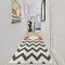 Swirls, Floral & Chevron Area Rug Sizes - In Context (vertical)