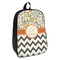 Swirls, Floral & Chevron Kids Backpack (Personalized)