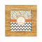 Swirls, Floral & Chevron Bamboo Trivet with Ceramic Tile Insert (Personalized)