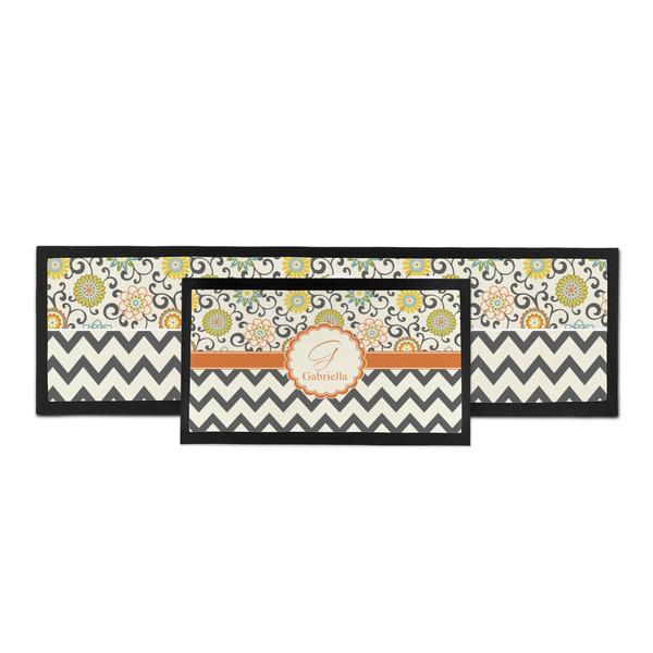 Swirls, Floral & Chevron Bar Mat - Parent Main