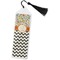 Swirls, Floral & Chevron Book Mark w/Tassel (Personalized)