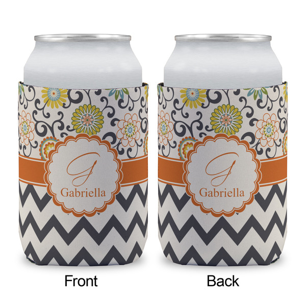 Swirls, Floral & Chevron Can Sleeve - APPROVAL (single)