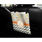 Swirls, Floral & Chevron Car Bag - In Use