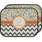 Swirls, Floral & Chevron Car Floor Mats (Back Seat) (Personalized)