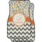 Swirls, Floral & Chevron Car Floor Mats (Personalized)
