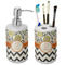 Swirls, Floral & Chevron Ceramic Bathroom Accessories