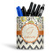 Swirls, Floral & Chevron Ceramic Pen Holder - Main