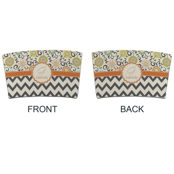 Swirls, Floral & Chevron Coffee Cup Sleeve - APPROVAL