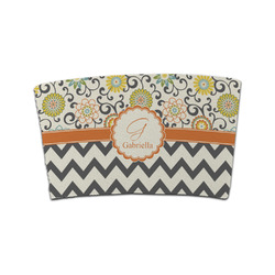 Swirls, Floral & Chevron Coffee Cup Sleeve (Personalized)