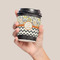 Swirls, Floral & Chevron Coffee Cup Sleeve - LIFESTYLE