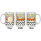Swirls, Floral & Chevron Coffee Mug - 15 oz - White APPROVAL