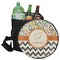 Swirls, Floral & Chevron Collapsible Personalized Cooler & Seat