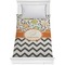 Swirls, Floral & Chevron Comforter - Twin XL (Personalized)