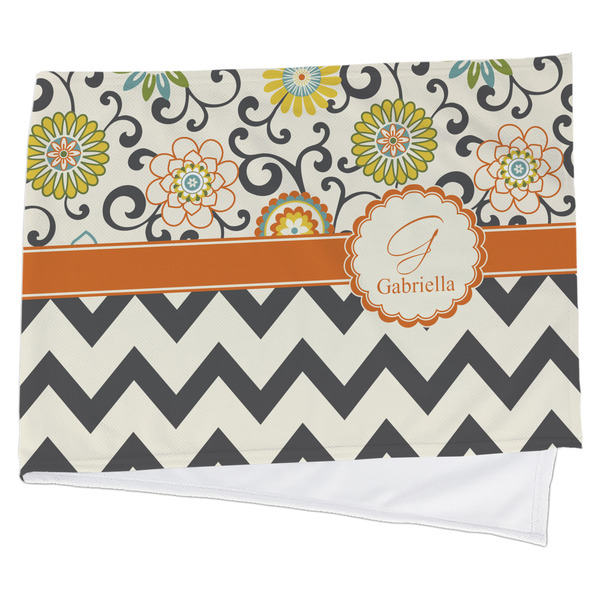 Custom Swirls, Floral & Chevron Cooling Towel (Personalized)