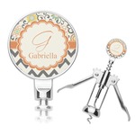 Swirls, Floral & Chevron Corkscrew (Personalized)