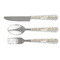 Swirls, Floral & Chevron Cutlery Set (Personalized)