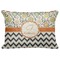 Swirls, Floral & Chevron Decorative Baby Pillowcase - 16"x12" (Personalized)