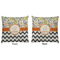 Swirls, Floral & Chevron Decorative Pillow Case - Approval