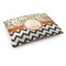 Swirls, Floral & Chevron Dog Bed - Medium w/ Name and Initial