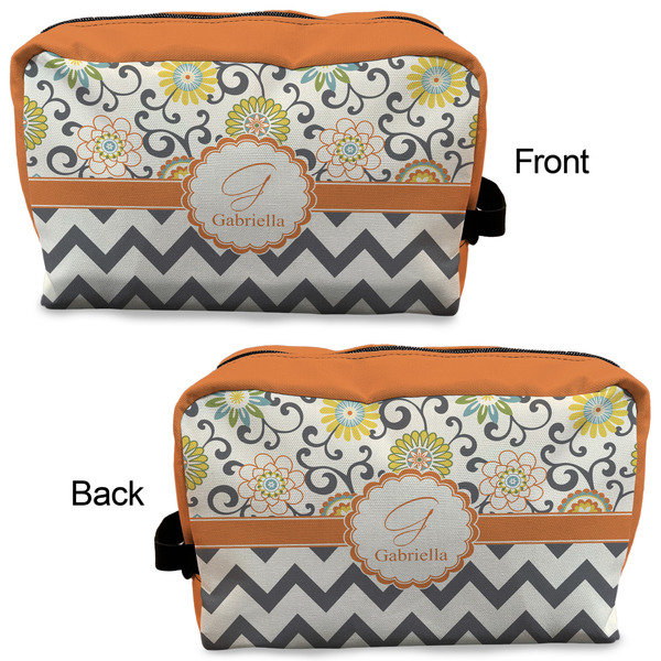 Swirls, Floral & Chevron Dopp Kit - Approval