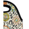 Swirls, Floral & Chevron Double Wine Tote - Detail 1 (new)