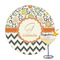 Swirls, Floral & Chevron Drink Topper - Large - Single with Drink