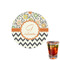 Swirls, Floral & Chevron Drink Topper - XSmall - Single with Drink