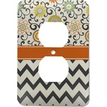 Swirls, Floral & Chevron Electric Outlet Plate