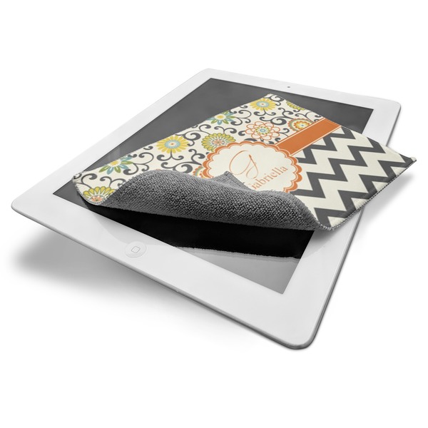 Swirls, Floral & Chevron Electronic Screen Wipe - iPad