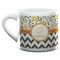 Swirls, Floral & Chevron Espresso Cup - 6oz (Double Shot) (MAIN)