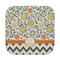 Swirls, Floral & Chevron Face Cloth-Rounded Corners