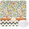 Swirls, Floral & Chevron Washcloth (Personalized)