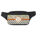 Swirls, Floral & Chevron Fanny Pack (Personalized)