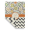 Swirls, Floral & Chevron Garden Flags - Large - Double Sided - FRONT FOLDED
