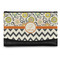 Swirls, Floral & Chevron Genuine Leather Women's Wallet - Small (Personalized)