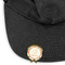 Swirls, Floral & Chevron Golf Ball Marker Hat Clip - Main - GOLD