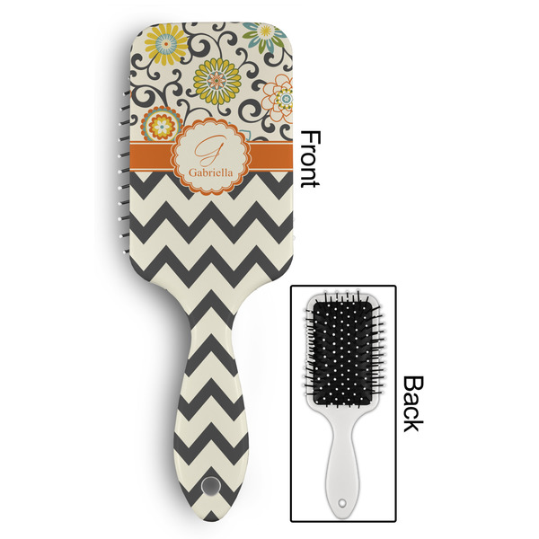 Swirls, Floral & Chevron Hair Brush - Approval