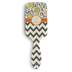 Swirls, Floral & Chevron Hair Brushes (Personalized)