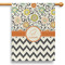 Swirls, Floral & Chevron House Flags - Single Sided - PARENT MAIN