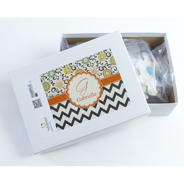 Swirls, Floral & Chevron Jigsaw Puzzle 30 Piece - Box