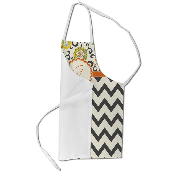 Swirls, Floral & Chevron Kid's Aprons - Small - Main
