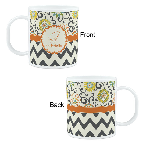 Swirls, Floral & Chevron Kid's Mug - Apvl