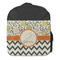 Swirls, Floral & Chevron Kids Backpack - Front